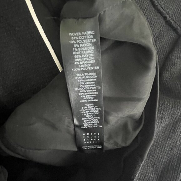 2/$30 NWT White House Black Market LeBerger Vintage Admiral Crop Jacket #8652 - Picture 6 of 11